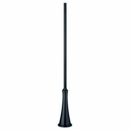 Columna para Farolas  Aluminio 280cm Ø60cm Negro