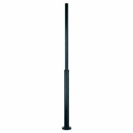Columna para Farolas lisa Resina 280 cms. Negro