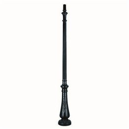Columna para Farolas Resina Classic Negro 4m.
