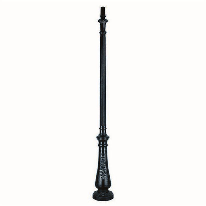 Columna para Farolas Resina Classic Negro 4m.