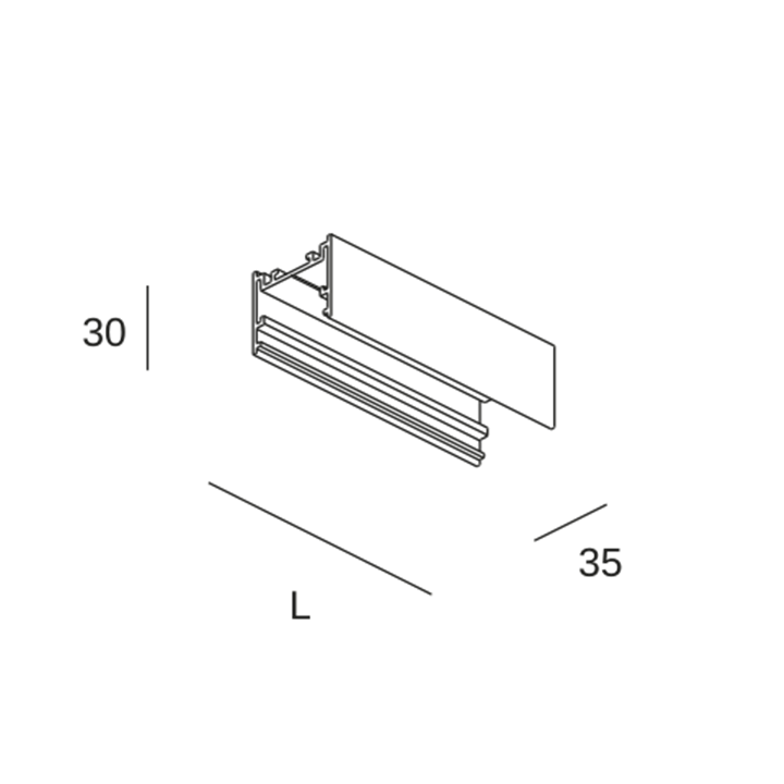 Lampara ACCESORIO TAGLIO DU LUCE BLANCO Leds C4 - 71-5749-14-00