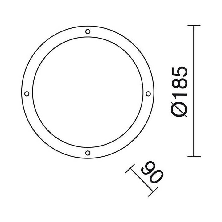 Apliques de Exterior FAR IP44 60W E27 Blanco