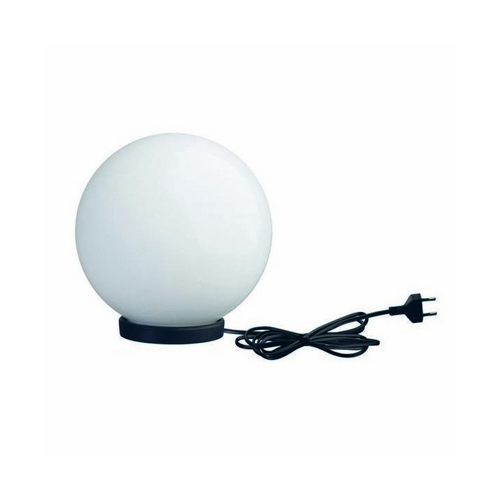Lámpara de Exterior GLOU IP44 Ø20 60W E27 Negro