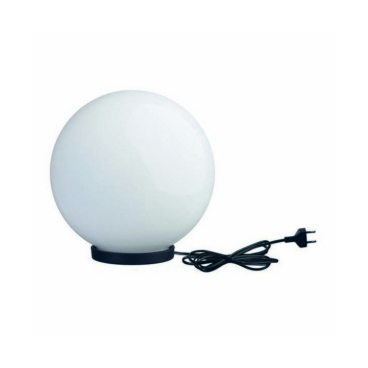 Lámpara de Exterior GLOU IP44 Ø25 60W E27 Negro