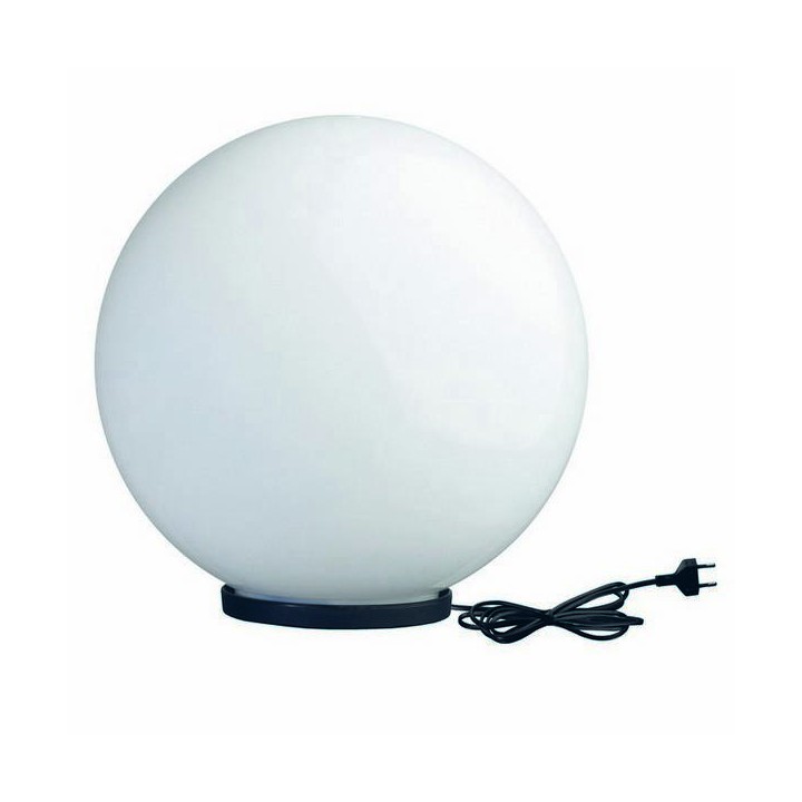 Lámpara de Exterior GLOU IP44 Ø40 60W E27 Negro