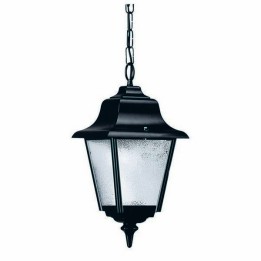 Lámparas Colgantes de Exterior ROB IP43 70W E27 Blanco Cristal Mate