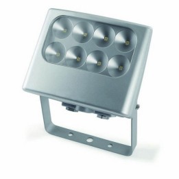 Proyectores de Exterior con piqueta BERLIN IP5 led 4 8x3w Gris
