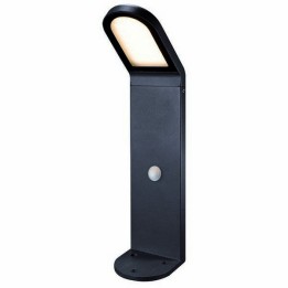 Balizas de Exterior CASTELLO sensor LED9W 640lm 3K Antracita