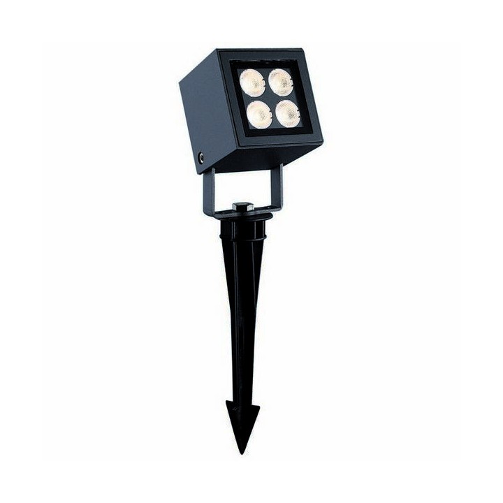 Proyectores de Exterior con Piqueta BARNI IP65 LED 8W 430lm 3000K Antracita