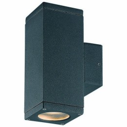 Apliques de Exterior CUB IP54 GU10 max.35W 2em Negro