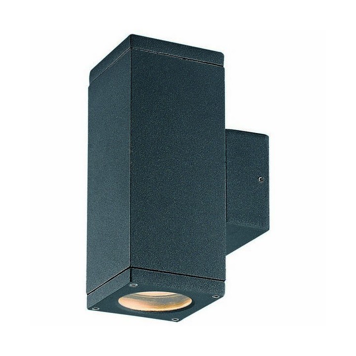 Apliques de Exterior CUB IP54 GU10 max.35W 2em Negro