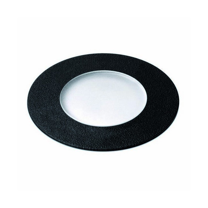 Lámparas Empotrables de Exterior BELGRADO-9 IP67 GU10 9,2cm Negro 
