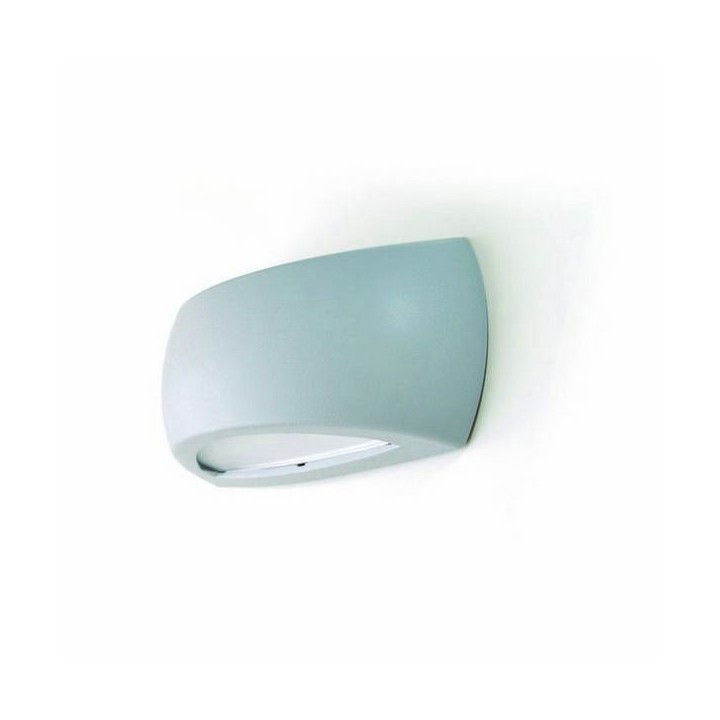 Apliques de Exterior dir/ind sensor CAlm IP66 E27 Gris 