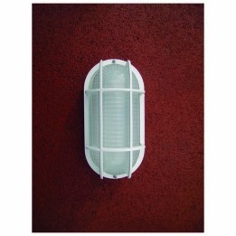 Apliques de Exterior COBAN rejilla IP44 E27 Blanco