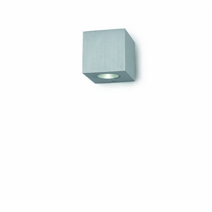 Aplique BRICK  PoWerLed 1x3W Aluminio 