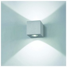 Aplique BRICK PoWerLed 1X3W Aluminio 