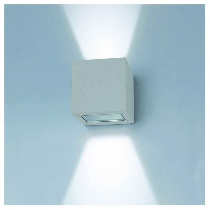Aplique. BRICK LED 10x1W Aluminio 