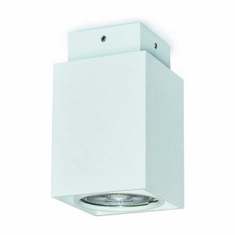 Plafón CUBI GU10 IP20 10cm blanco 