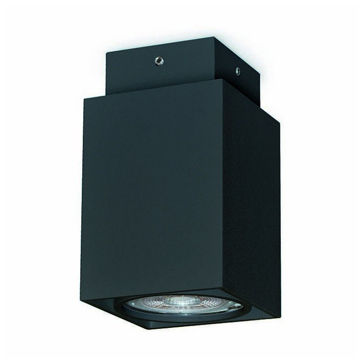 Plafón CUBI GU10 IP20 negro