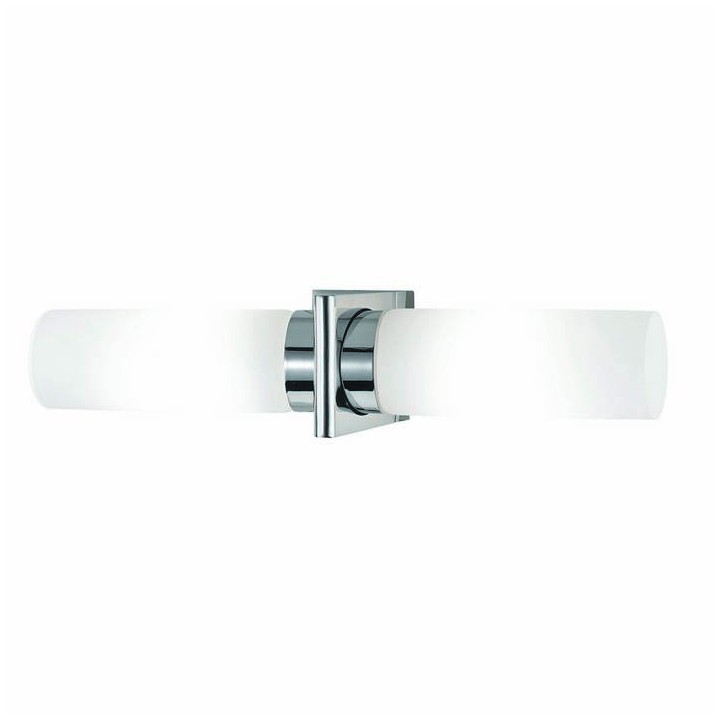 Aplique baño bath IP44 2xE14 cromo / cristal