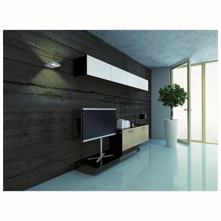 Aplique REMY IP20 LED 5W 340lm 3000K Aluminio satinado 