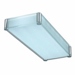 Plafón ATLAS IP20 2G11 2x36W  cristal mate 