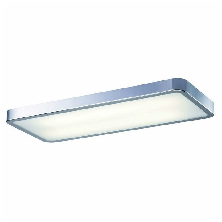 Plafón SIKER IP20 2G11 2x55W niquel satinado
