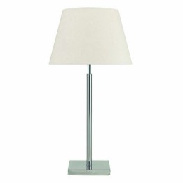 Lámpara sobremesa FIRENZE IP20 E27 niquel satinado