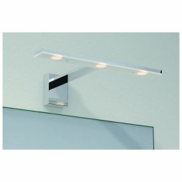 Aplique TIEL IP44 LED 3x3W 720lm 3000K cromo