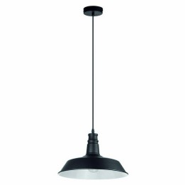 Lámpara Colgante ANTIQ E27 negro ø 36
