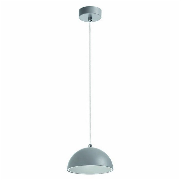 Lámpara Colgante LED DINA 8W 3500K gris