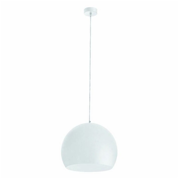Lámpara Colgante DORA E27 Blanco ø32cm