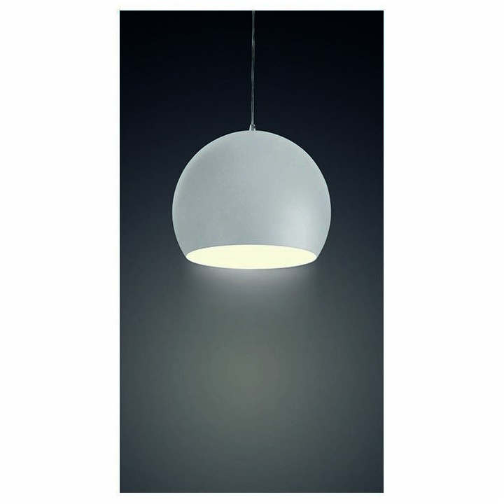 Lámpara Colgante DORA E27 Blanco ø32cm