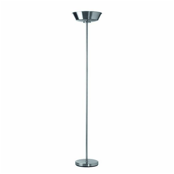 Lámparas Pie de Salón FLAMA LED 24W 2100lm niquel satinado