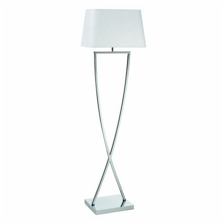 Lámparas Pie de Salón IRIS E27 cromo