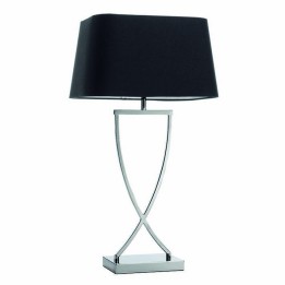 Lámpara sobremesa IRIS E27 cromo
