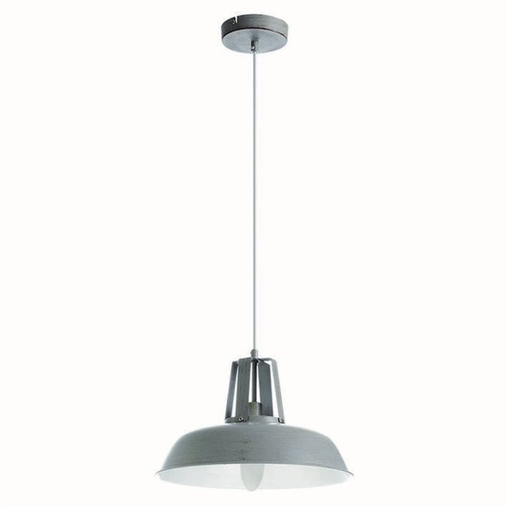 Lámpara Colgante KAIRA E27 ø35cm Gris Envejecido