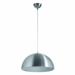 Lámpara Colgante MILDRED E27 aluminio cepillado