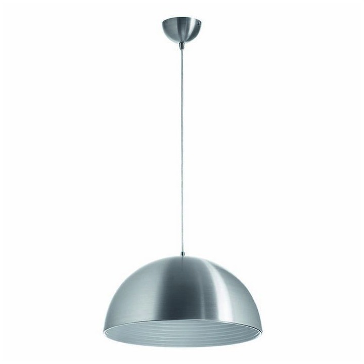 Lámpara Colgante MILDRED E27 aluminio cepillado