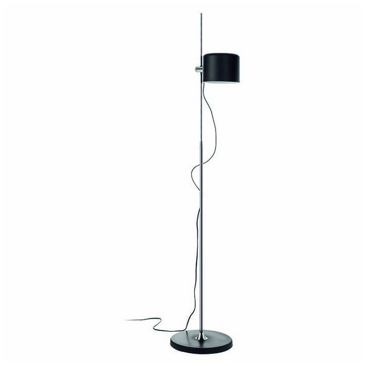 Lámparas Pie de Salón SKANDIA E27 negro