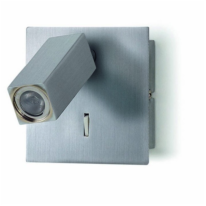 Aplique SPOT LED 3W 240lm aluminio pulido