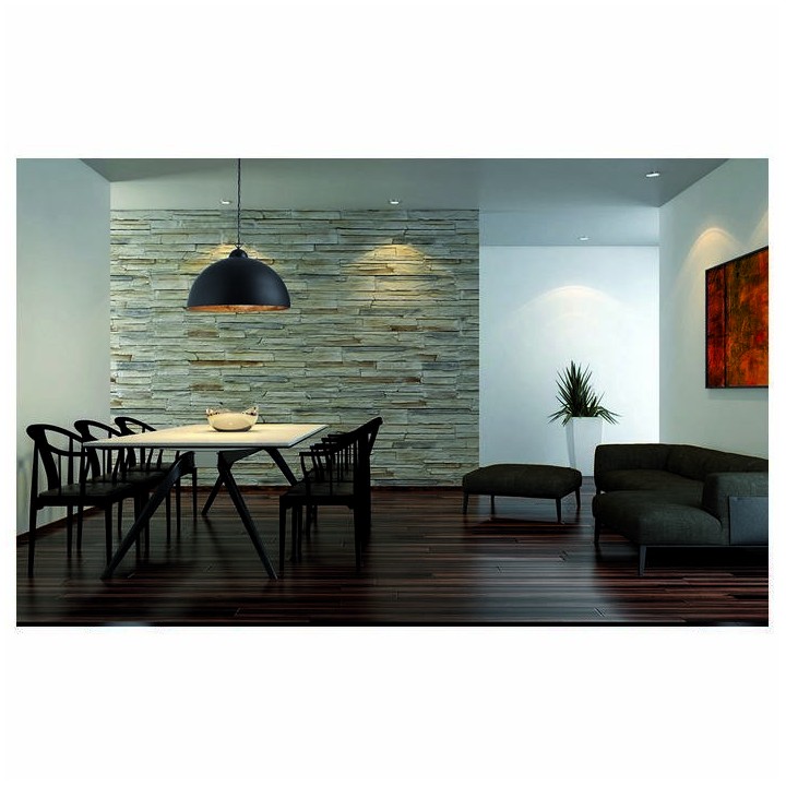 Lámpara Colgante TANNA E27 ø53cm Negro
