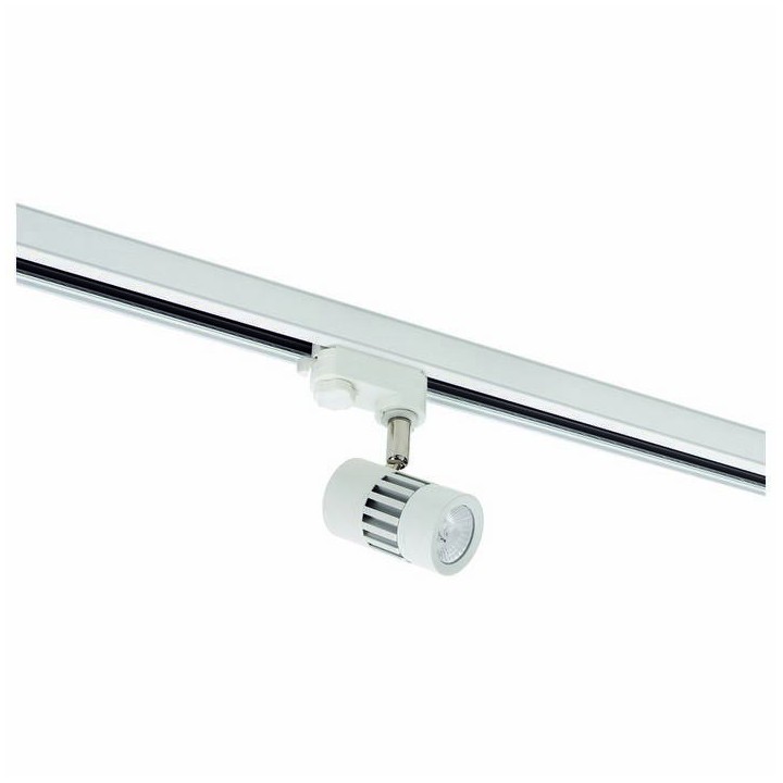 Proyector LED TRADE carril 15W 3000K1200lm blanco