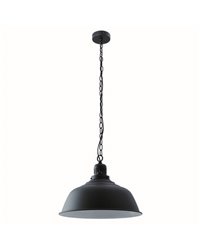 Lámpara Colgante VINTAGE E27 negro/gris