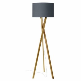 Lámparas Pie de Salón WOOD E27 madera clara