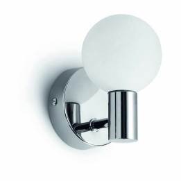 Aplique baño SUN LED 3W 3000K cromo / cristal  240lm