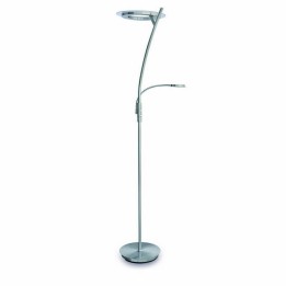 Lámparas Pie de Salón ALBERO LED 30W 2400lm niquel satinado 