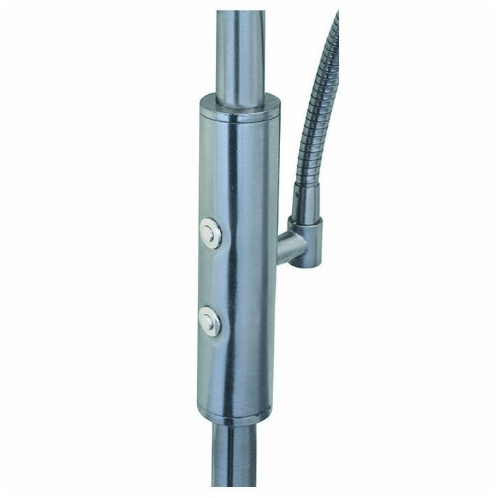 Lámparas Pie de Salón ALBERO LED 30W 2400lm niquel satinado 
