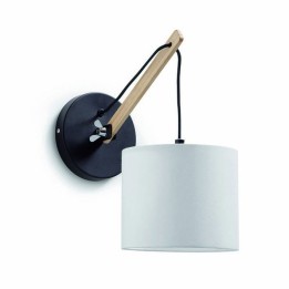 Aplique BRITTA IP20 E27 negro