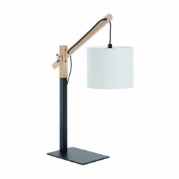 Lámpara sobremesa BRITTA IP20 E27 negro
